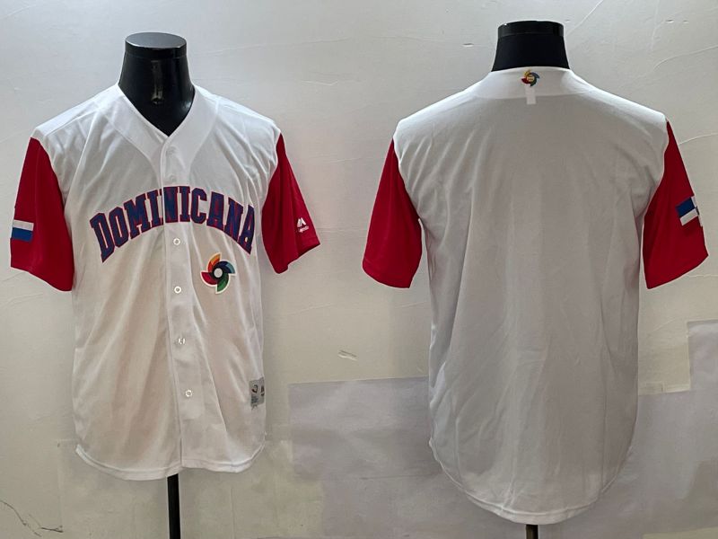 Men 2025 World Cup Blank White Nike MLB Jersey style 3269